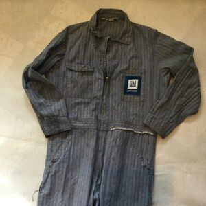 vintage Dickies coveralls L reg stains